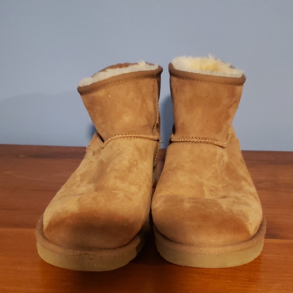 UGG Tan Ankle Boots
